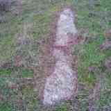 Click para ampliar. Restos menhires en Valencia del Ventoso